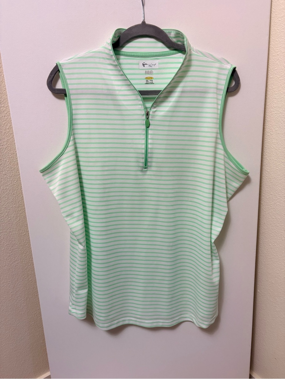 Greg Norman ML75 Microlux Sleeveless Golf Polo